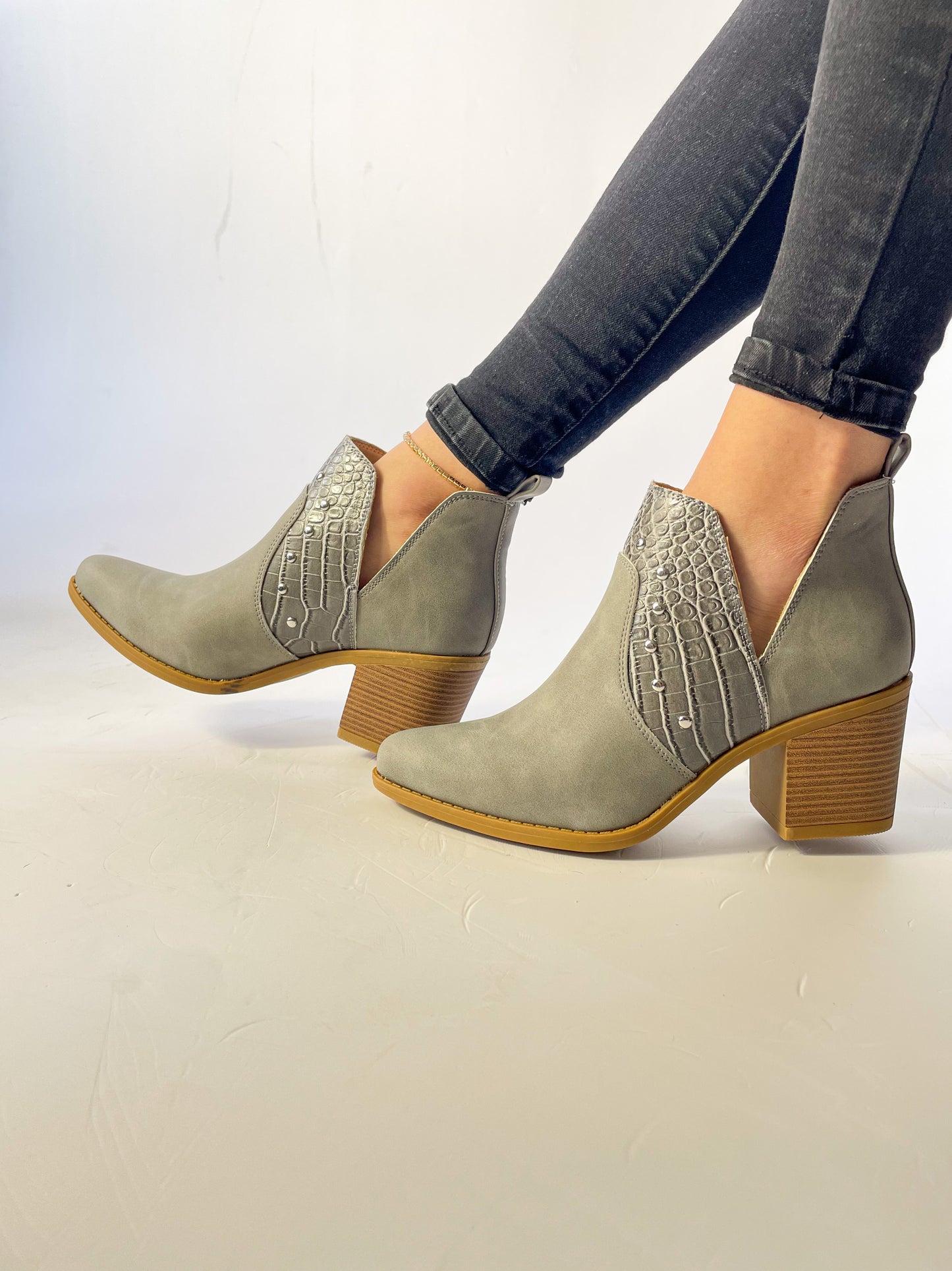 Botin Campero Texan Gris