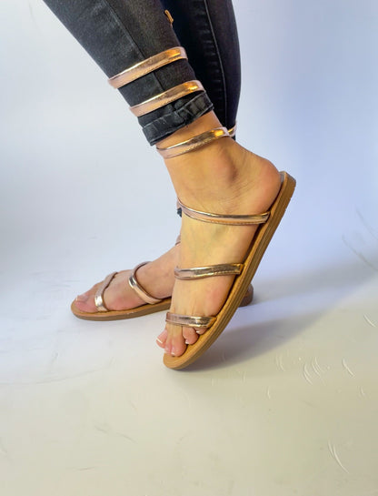 Sandalias Troya Oro