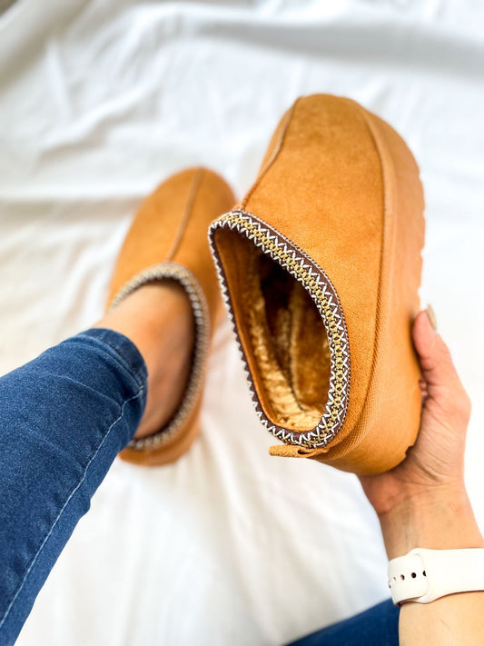 Slippers camel