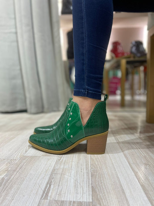 Botin Campero Texan Verde