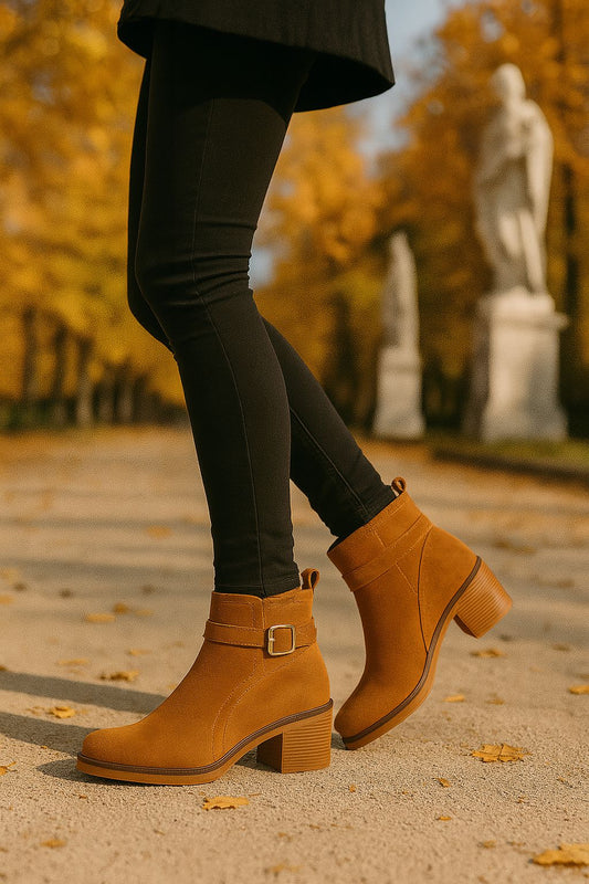 Botines Cecilia Camel