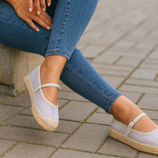 Alpargatas Zapatos Elivy Blanco