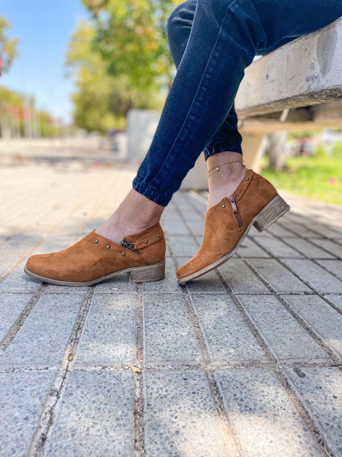 Zapatos Susana Camel