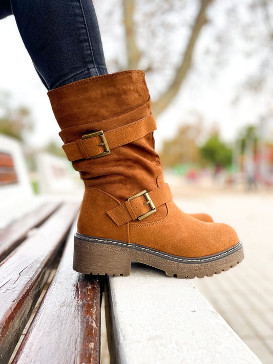 Botas Estefany Camel