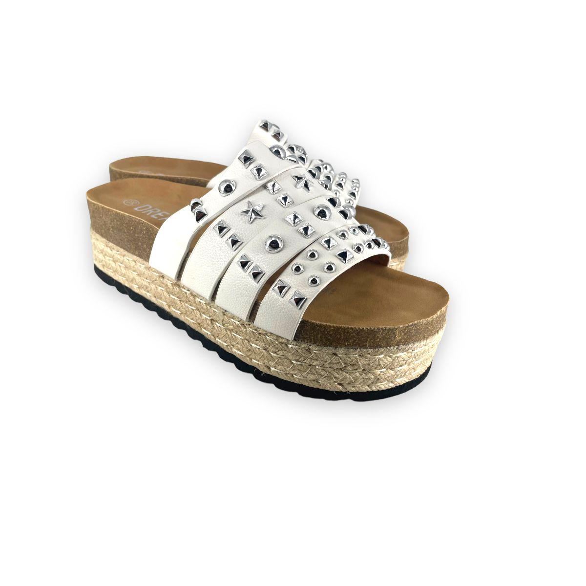 Sandalias Gladiadoras Blanco