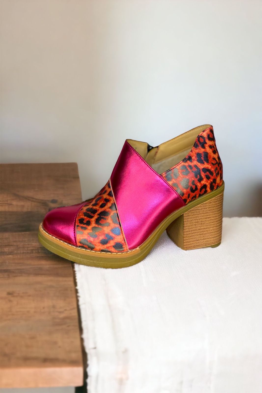 Botines Graziella Fucsia