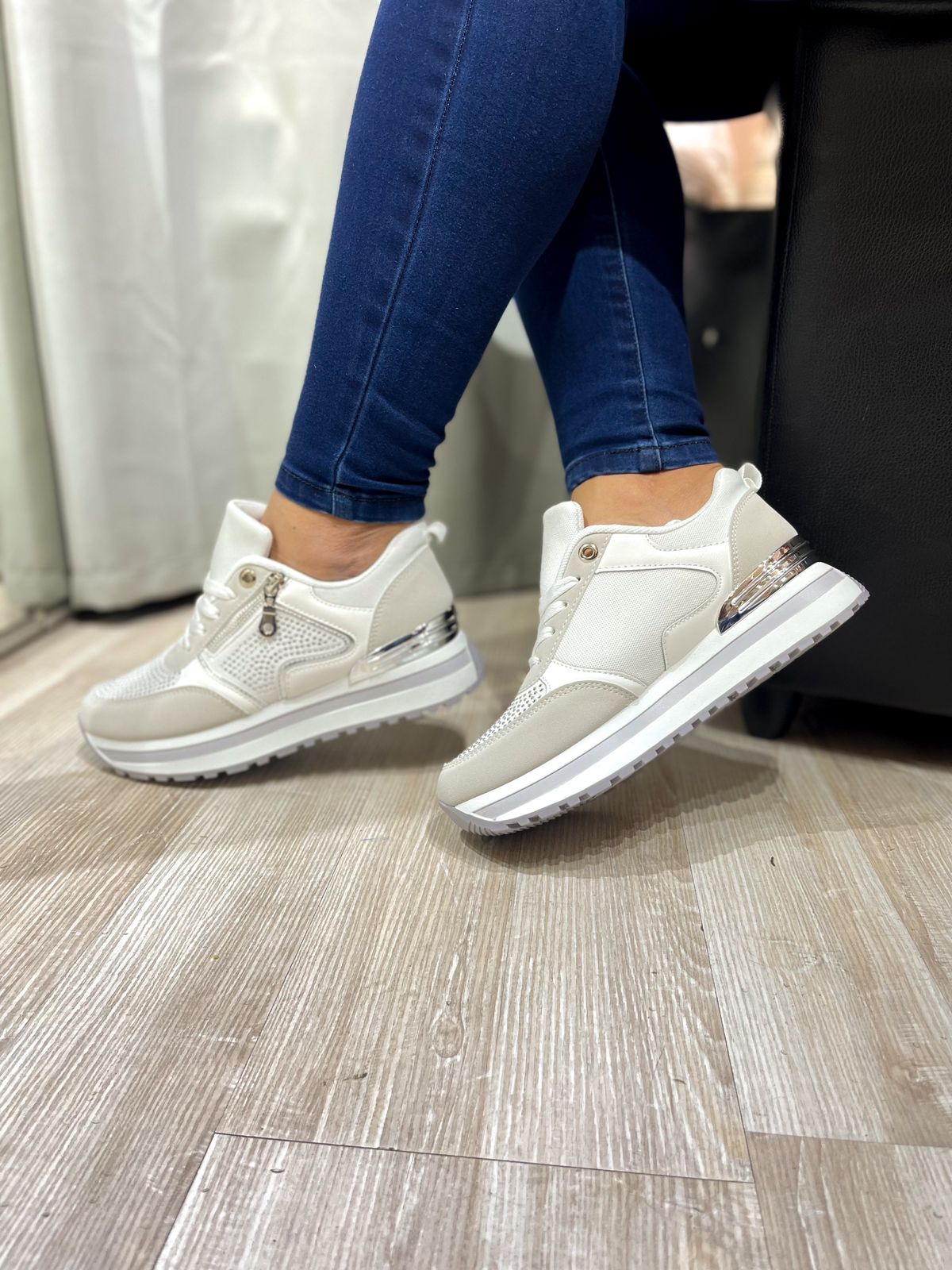 Zapatillas Selena Blanco