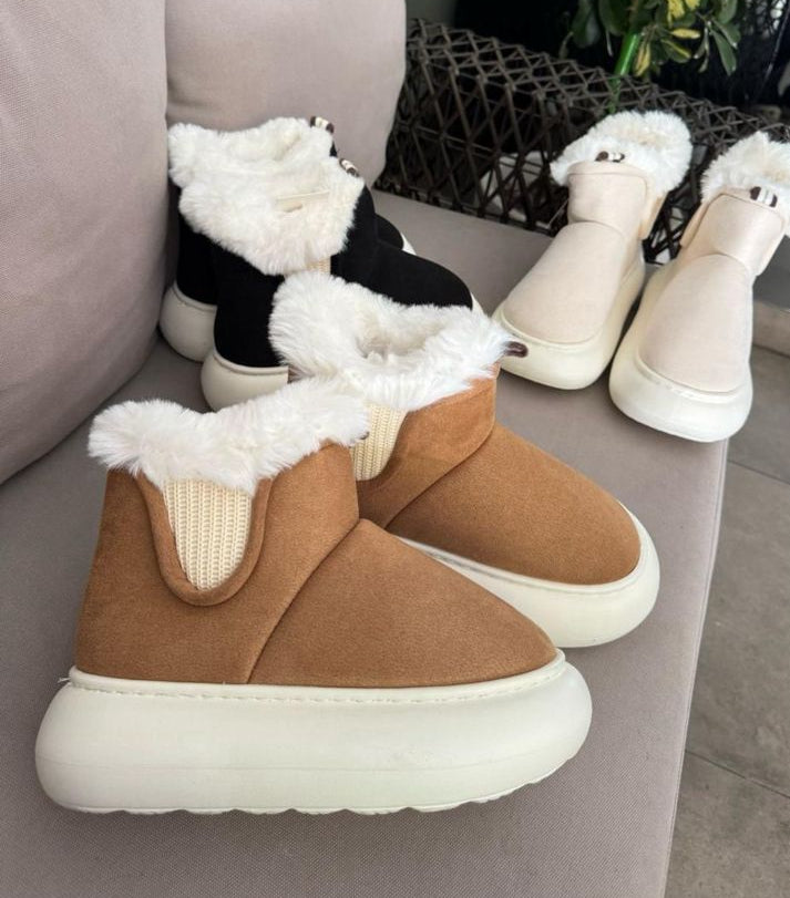 PANTUBOTAS extra calentitas extra livianas camel