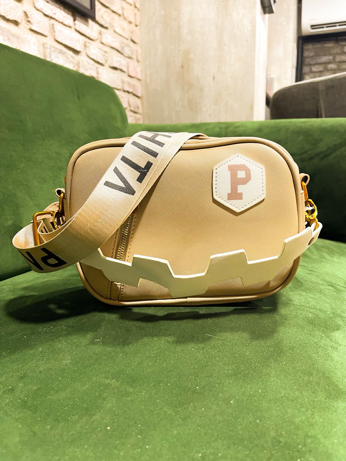 Cartera Deportiva P Beige