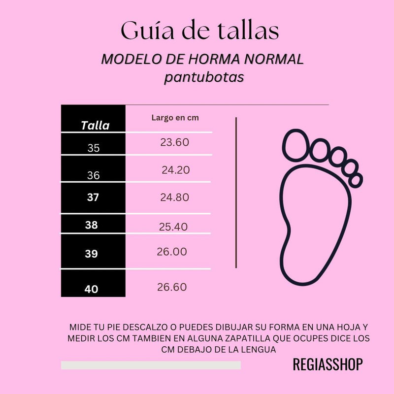Guía de tallas