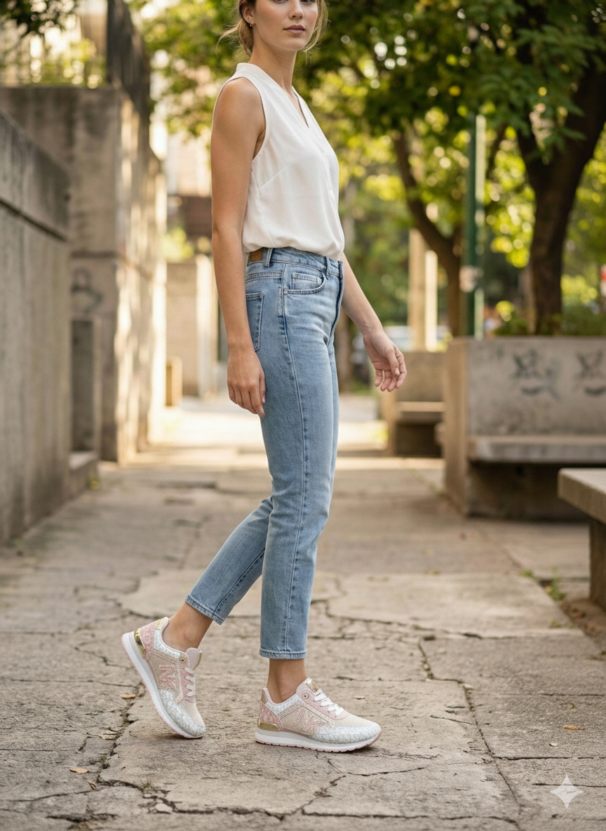 Zapatilla Urbana Lux Dream Rosa