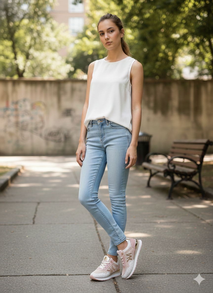 Zapatilla Urbana Lux Dream Rosa