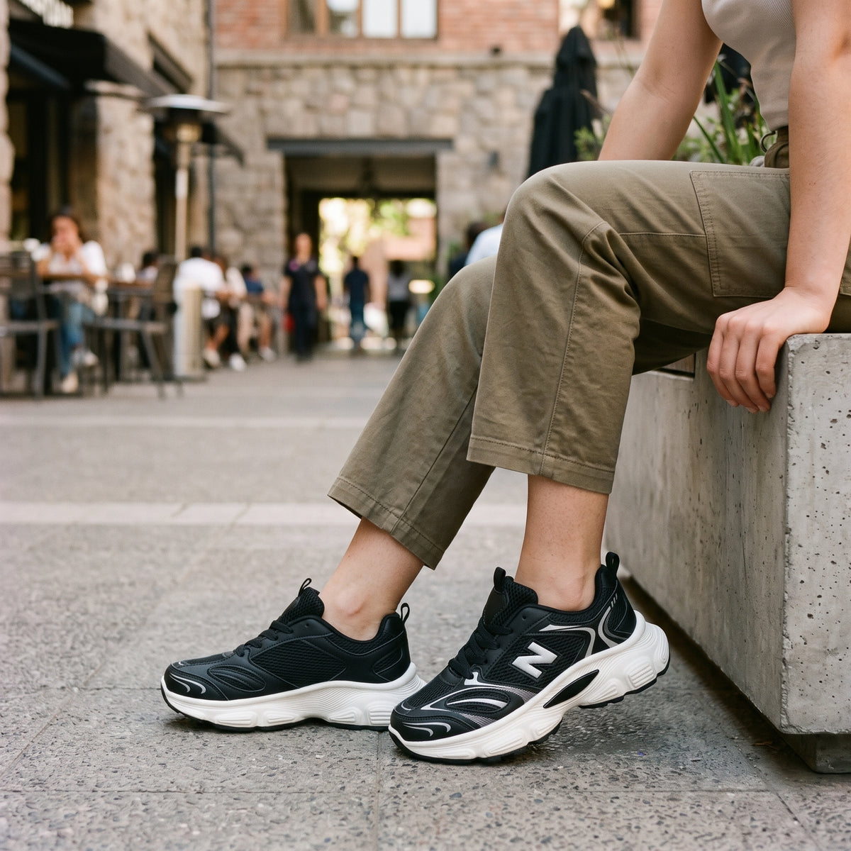 Zapatillas Julieta Urbanas Negro