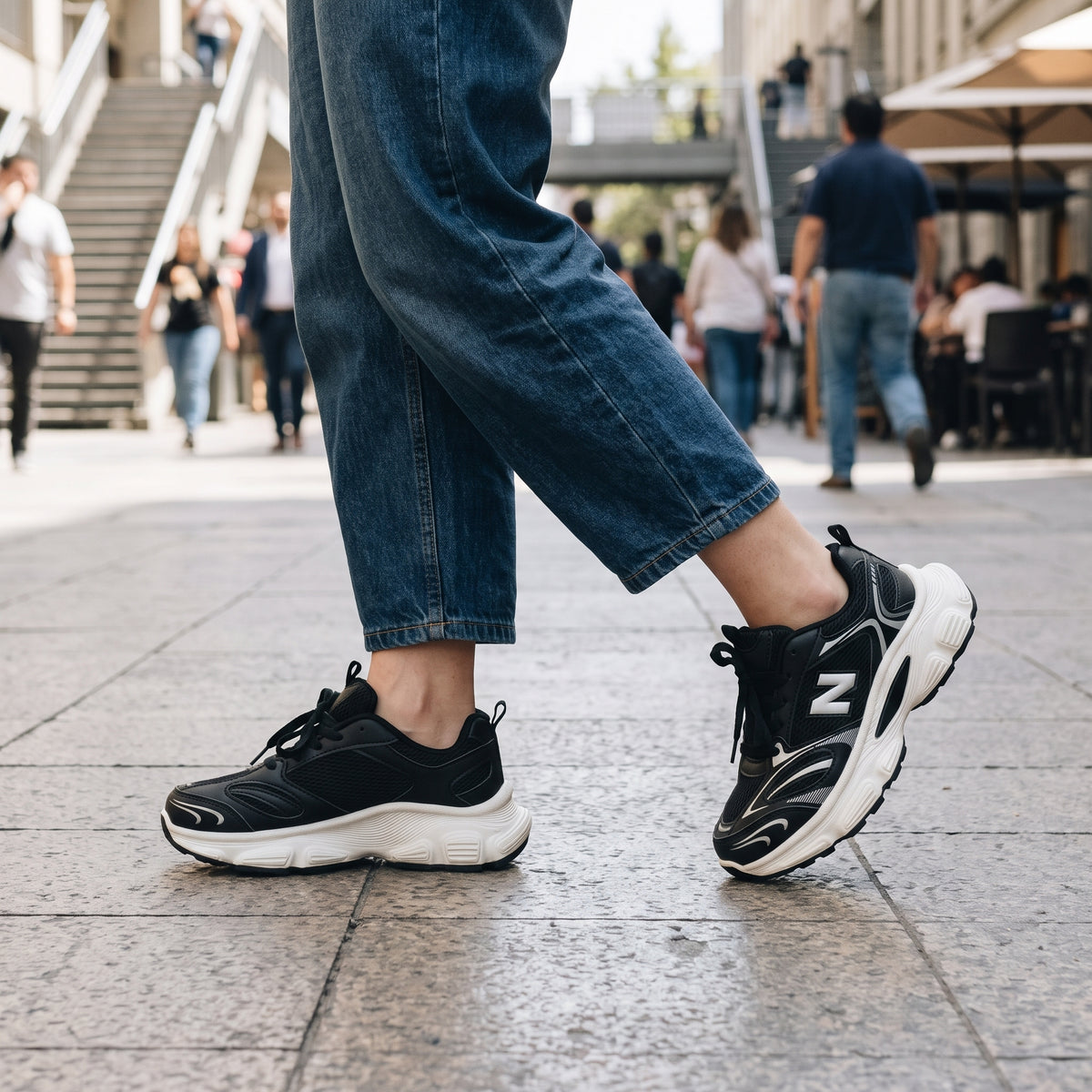 Zapatillas Julieta Urbanas Negro