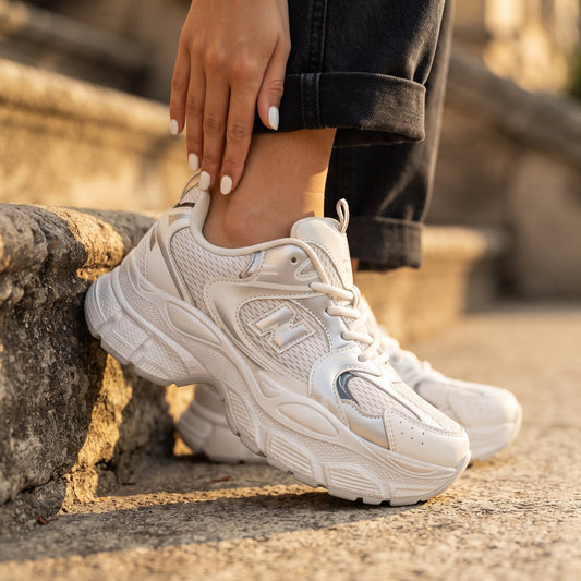 Zapatillas Urbanas Nova Blanco/Plata