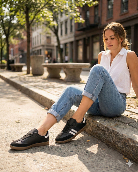 Zapatillas New Samba Negro