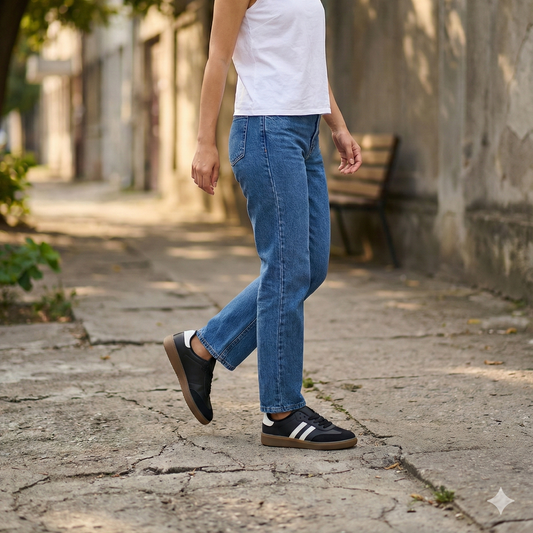 Zapatillas New Samba Negro