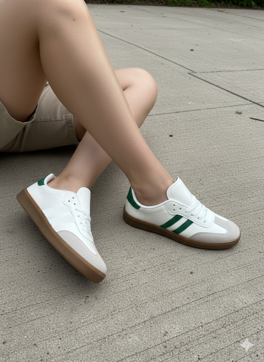 Zapatillas New Samba Verde