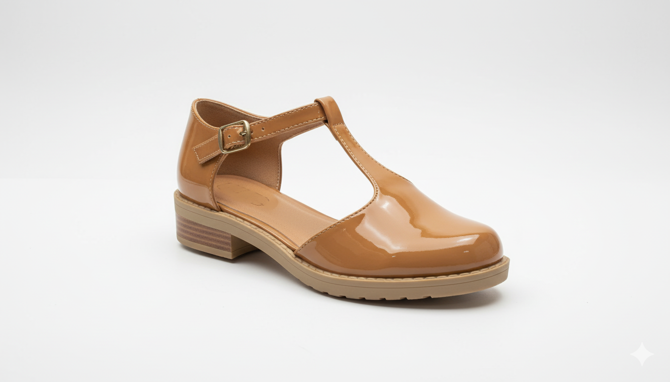 Zapatos Elizabeth Camel