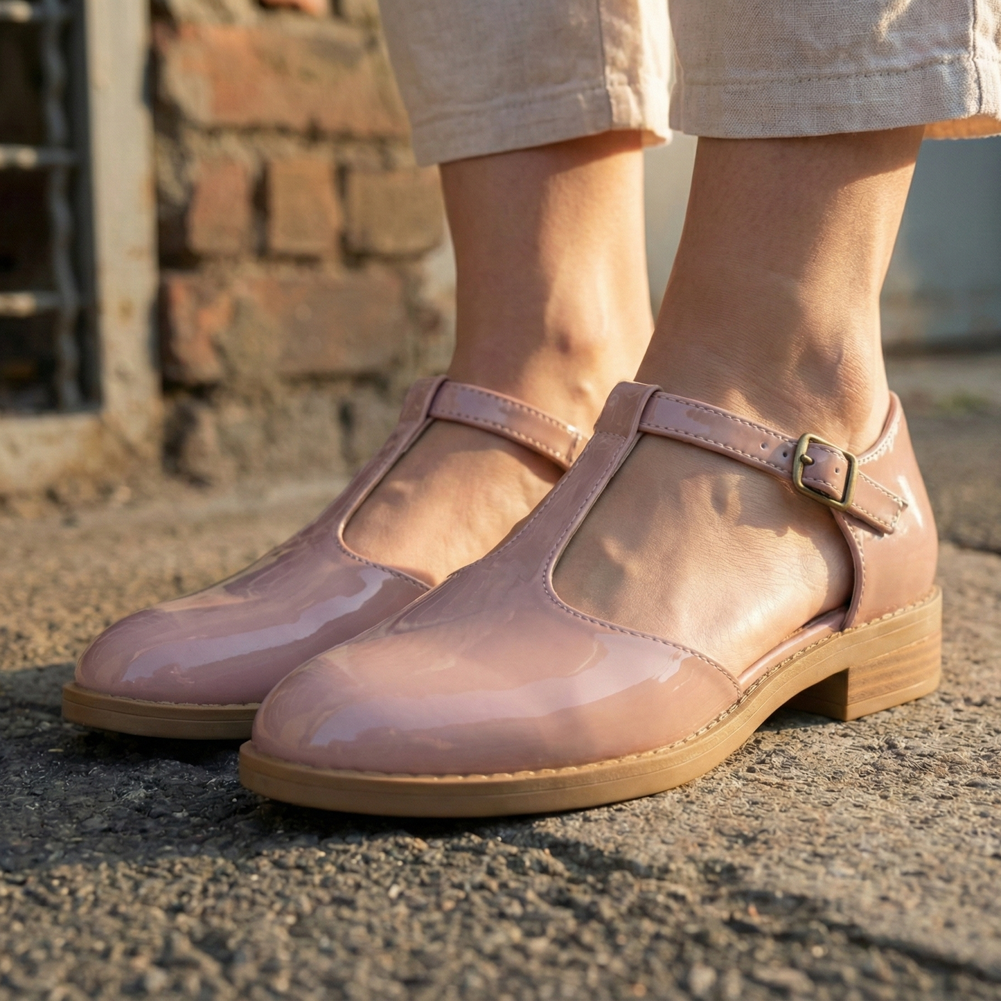 Zapatos Elizabeth Rosa