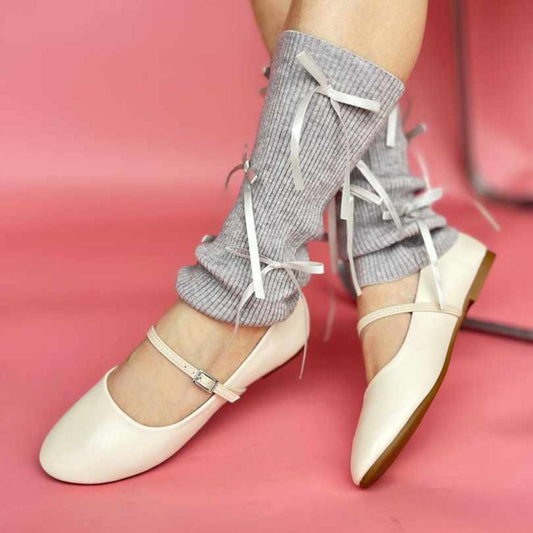 ballets julieta beige ecocuero suela flexible horma normal diseño clásico