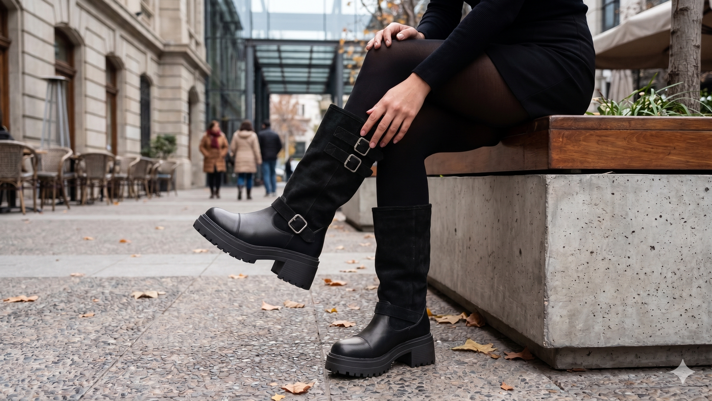 Bota Lola Negro