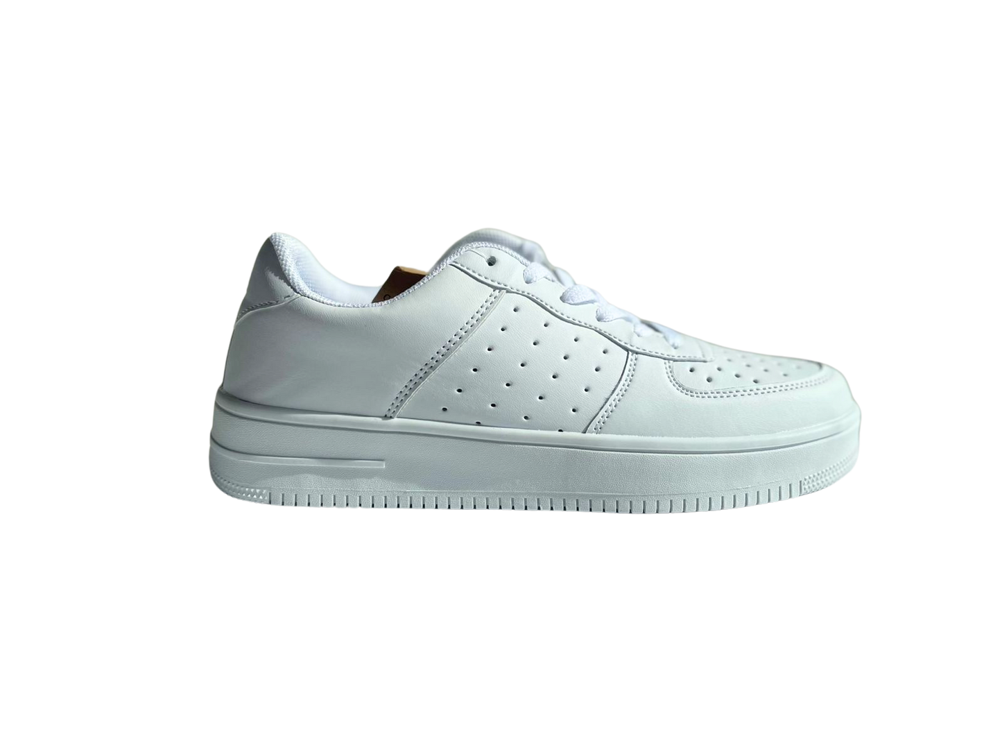 Zapatillas clasica blanca hasta 45