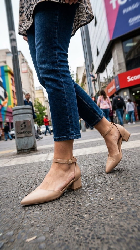 Zapatos Jessica Nude