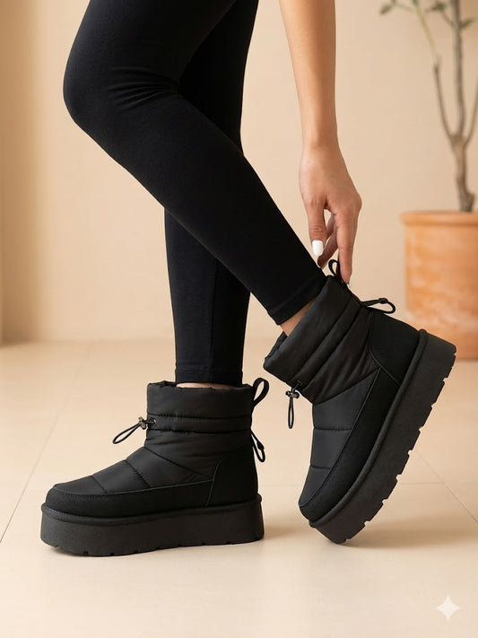Botin Impermeables con plataforma