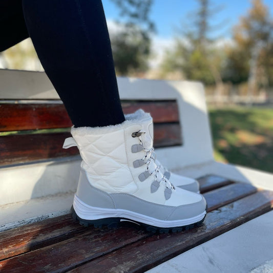 Botines Beta Blanco IMPERMEABLES