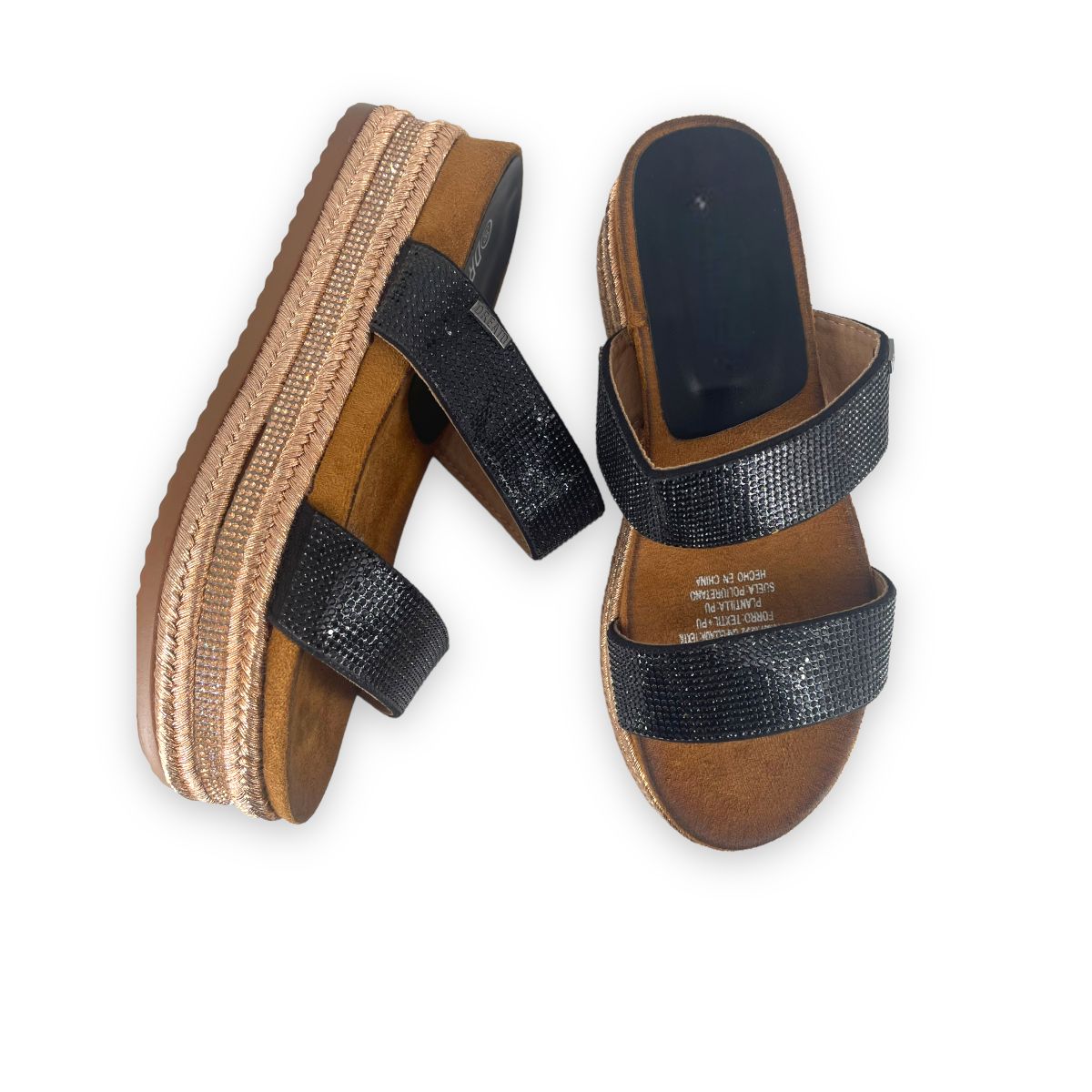 Sandalias Chalas Burbuja negro